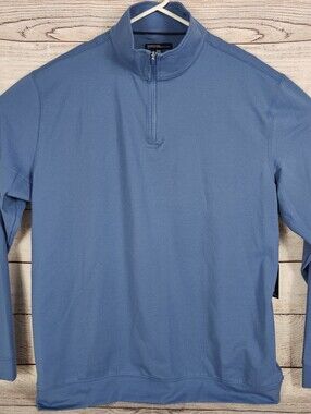 Kenneth Cole Mens Riverside Green Golf Quarter-Zip Pullover Sweater Size XXL NEW